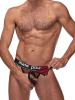 Cock Pit Cock Ring Jock Burgundy L/Xl