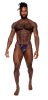 Galactic Print Bong Thong S/M