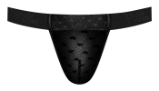 Heart Breaker Micro V Thong Black S/M