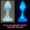 Sparkle Glow Plug With Crystal Base - 7 Colors