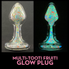 Sparkle Glow Plug With Crystal Base - 7 Colors