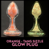 Sparkle Glow Plug With Crystal Base - 7 Colors