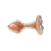 Sparkle Glow Plug With Crystal Base - 7 Colors
