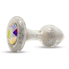 Sparkle Plug With Crystal Base - 7 Colors (Color: Aurora Borealis)