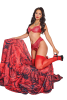Fireside Bra & Crotchless Garter Panty