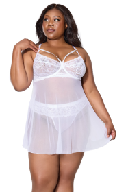 Closer Still Babydoll Set (size: 3x4x)